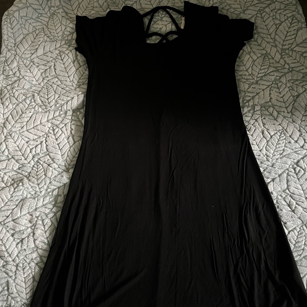 Black everyday dress